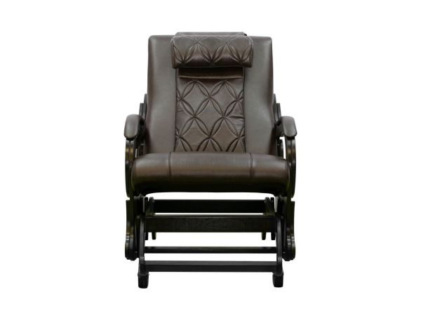 Massage chair glider EGO BRAVO EG2005 Chocolate with pendulum rocking mechanism