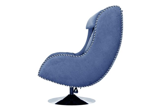 Design massage chair EGO Max Comfort EG3003 Blue (Microchenille)