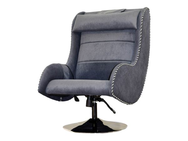 Design massage chair EGO Max Comfort EG3003 Gray (Microchenille)
